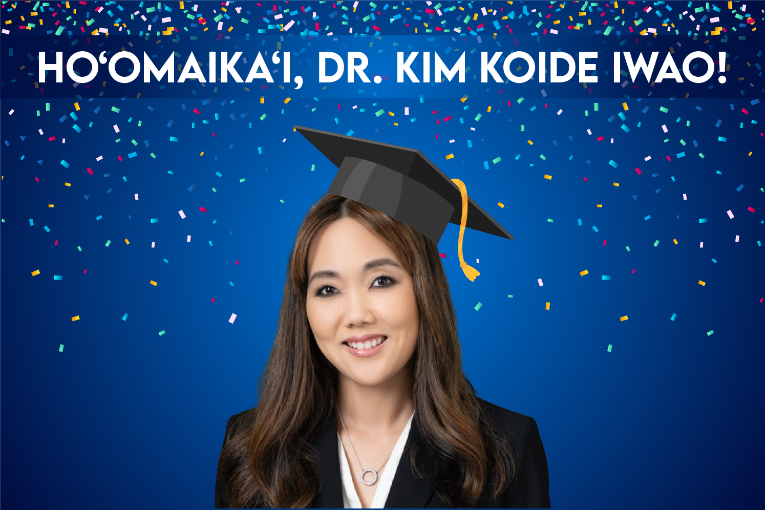 Congratulations Kim Koide Iwao.