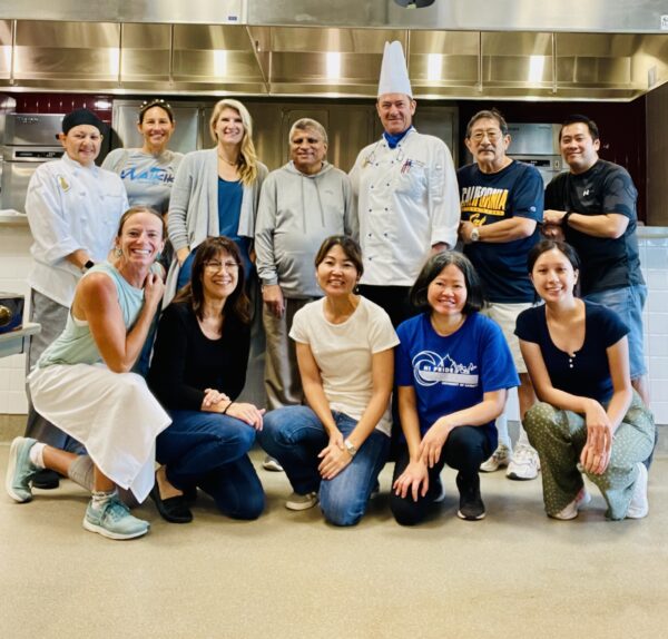 Math & Sciences Department with Chef Salvo and Maria