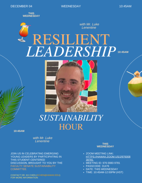 Sustainability Hour Flyer